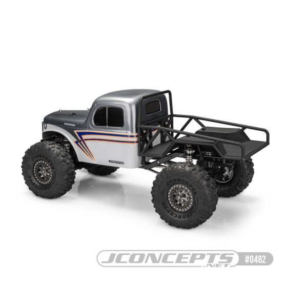 JConcepts JCI Power Master, cab only 12.3 wheelbase (Fits - Traxxas TRX-4 Sport, Enduro, Axial, Vanquish 12.3 wheelbase)