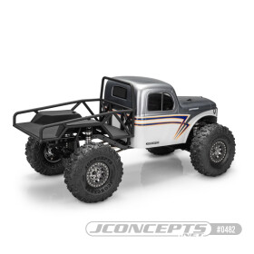 JConcepts JCI Power Master, cab only 12.3" wheelbase (Fits - Traxxas TRX-4 Sport, Enduro, Axial, Vanquish 12.3" wheelbase)