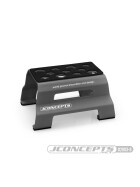 JConcepts metal car stand - gray