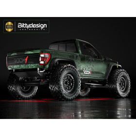 Bittydesign ROCK1 1/10 clear body for Vanquish VS4-10 Phoenix Rock Crawler, Pre-Cut, 1mm, full set (include the cab, the rear side panels, the interior cockpit)