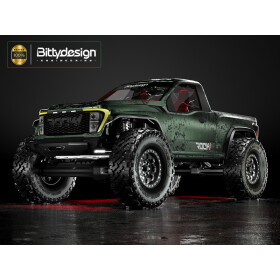 Bittydesign ROCK1 1/10 clear body for Vanquish VS4-10 Phoenix Rock Crawler, Pre-Cut, 1mm, full set (include the cab, the rear side panels, the interior cockpit)