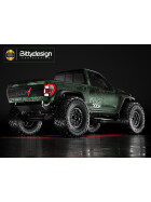 Bittydesign ROCK1 1/10 clear body for Vanquish VS4-10 Phoenix Rock Crawler, Pre-Cut, 1mm, full set (include the cab, the rear side panels, the interior cockpit)