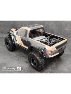 Bittydesign ROCK1 1/10 clear body for Vanquish VS4-10 Phoenix Rock Crawler, Pre-Cut, 1mm, full set (include the cab, the rear side panels, the interior cockpit)