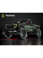 Bittydesign ROCK1 1/10 clear body for Vanquish VS4-10 Phoenix Rock Crawler, Pre-Cut, 1mm, full set (include the cab, the rear side panels, the interior cockpit)