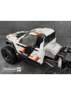 Bittydesign ROCK1 1/10 clear body for all 313mm wheelbase Rock Crawler models, Pre-Cut, 1mm, only cab