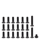 Team Associated RC10CC 8-32 Screw Set, black