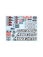 Team Associated RC8B4.1/RC8B4.1e Decal Sheet