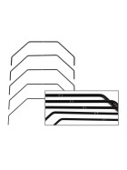 Team Associated RC10B7 Front Anti-roll Bar Set