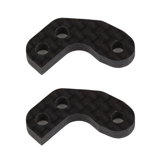 Team Associated RC10B7 Caster Block Link Mount Set, +1mm