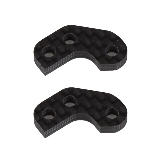 Team Associated RC10B7 Caster Block Link Mount Set, -2mm