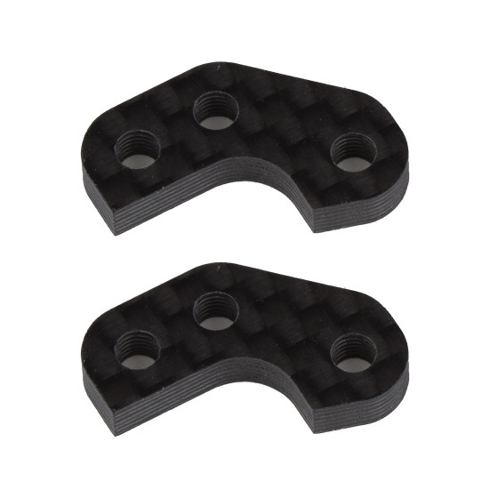 Team Associated RC10B7 Caster Block Link Mount Set, -3mm