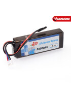 Intellect 2400mAh 7.4V RX LiPo Straight
