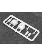 Bittydesign Universal Helmet for 1/10 Formula cars including mirrors (white)