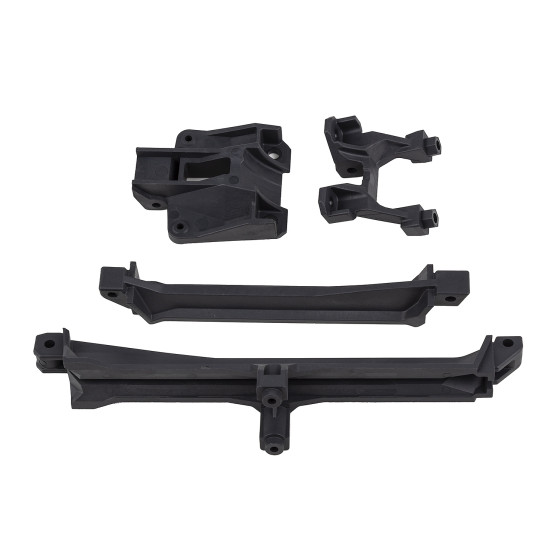 Team Associated SR7 FT Upper Chassis Brace Set, carbon