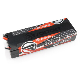 RUDDOG 8000mAh 50C 7.4V LiPo Stick Pack Battery with T-Plug