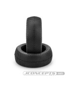 JConcepts Dirt Bite - Aqua (A2) compound (Fits - 83mm 1/8th buggy wheel)