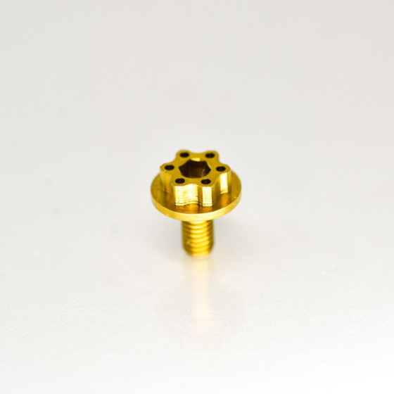 RC-Project Clutch Retainer Allen Screw in Titanium Grade 5 6Al4V Limited Edition 2 Pieces