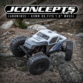 JConcepts Landmines - green compound, 63mm OD (Fits - 1.0" wheel)