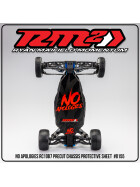 JConcepts RM2, No Apologies RC10B7 | RC10B7D precut chassis protective sheet, 2pc.