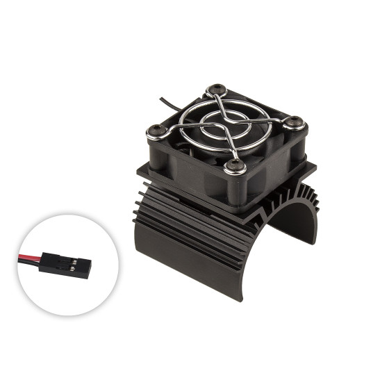 Team Associated SR7 FT Motor Heatsink with Fan Unit