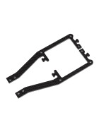 Team Associated SR10M Side Braces, carbon fiber