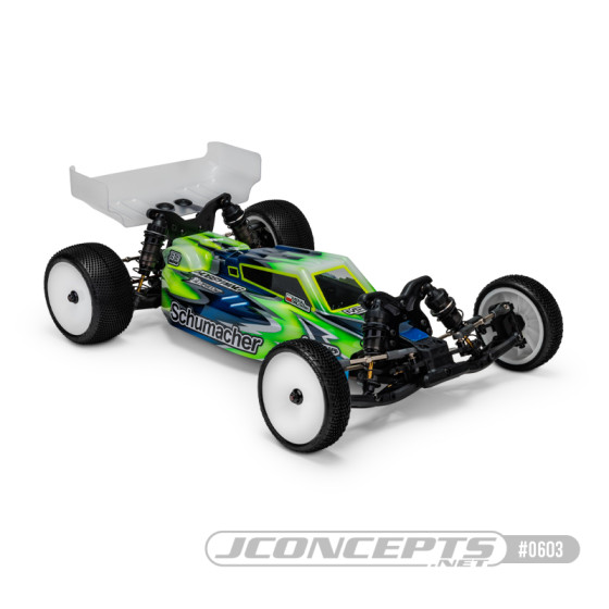 JConcepts F2 - Schumacher Cougar LD3 body w/ carpet | turf | dirt wing