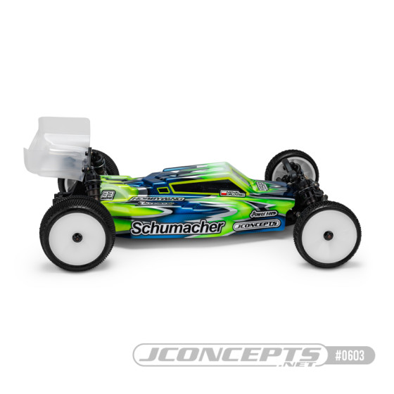 JConcepts F2 - Schumacher Cougar LD3 body w/ carpet | turf | dirt wing