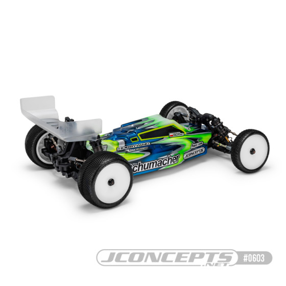 JConcepts F2 - Schumacher Cougar LD3 body w/ carpet | turf | dirt wing