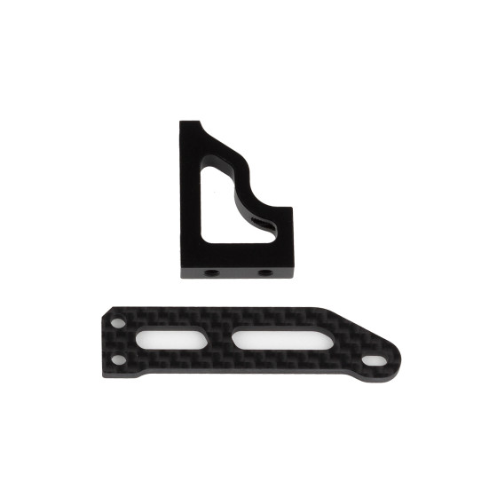 Team Associated RC10B74.2 Servo Mount Set, Decoupled Slipper