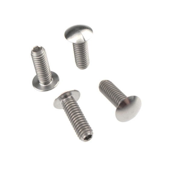 Revolution Design Titanium 1/8 Droop Screw M4x12mm (4pcs)