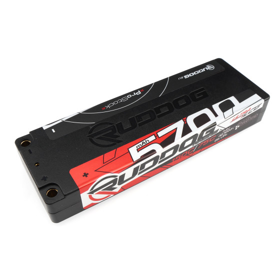 RUDDOG Racing ProStock 5700mAh 150C/75C 7.4V Ultra-LCG Stick Pack LiPo Battery