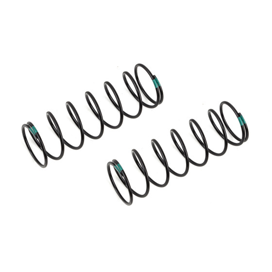 Team Associated 16mm Front Springs, green 4.85 lb/in, L68, 8.0T, 1.5D