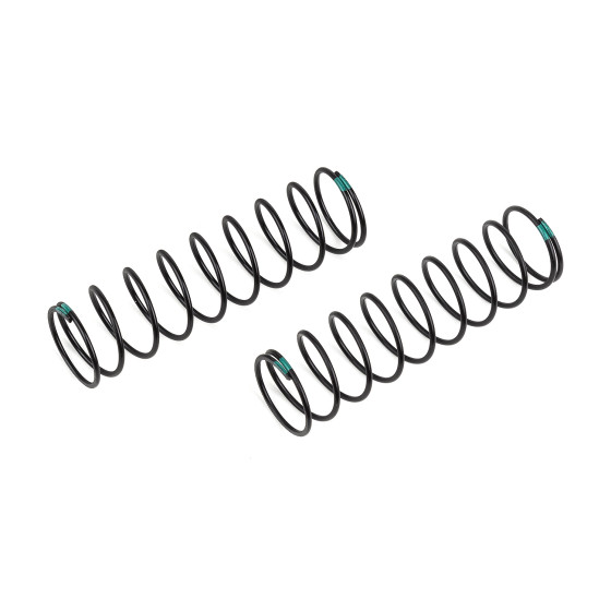 Team Associated 16mm Rear Springs, green 3.60 lb/in, L83, 10.0T, 1.5D