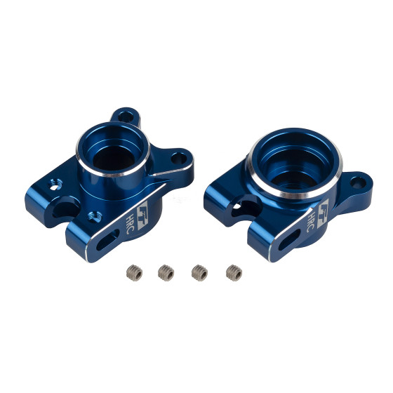 Team Associated RC10B7 FT Rear Hub Set, HRC, blue