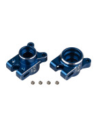 Team Associated RC10B7 FT Rear Hub Set, HRC, blue