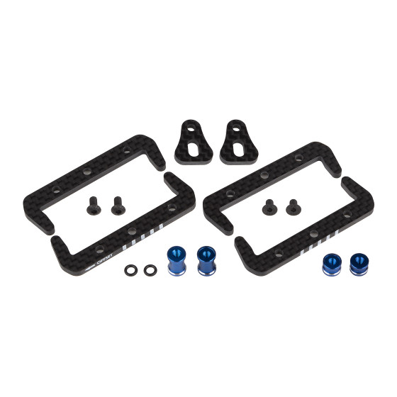 Team Associated RC10B7 Factory Team Battery Mount Set