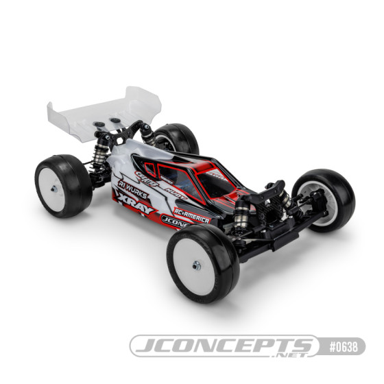 JConcepts P2 - XRAY XB2 2024 w/carpet | turf | dirt wing, light-weight