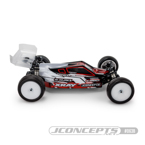 JConcepts P2 - XRAY XB2 2024 w/carpet | turf | dirt wing, light-weight