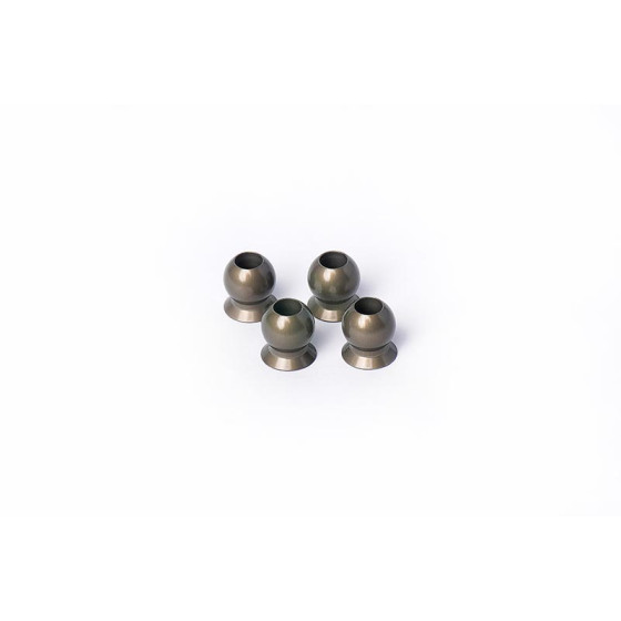 Koswork Kyosho 5.8mm Hard Anodized 7075 Flanged Pivot Ball (4)