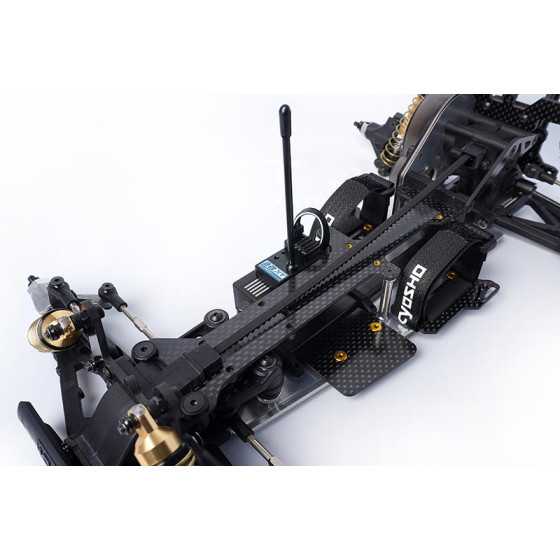 Koswork Kyosho Mid Optima 2022 Carbon Radio Plate/ESC Mount Set