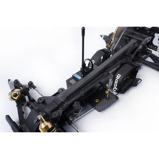 Koswork Kyosho Mid Optima 2022 Carbon Radio Plate/ESC Mount Set