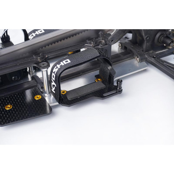 Koswork Kyosho Mid Optima 2022 Carbon Shorty Lipo Battery Mount Set