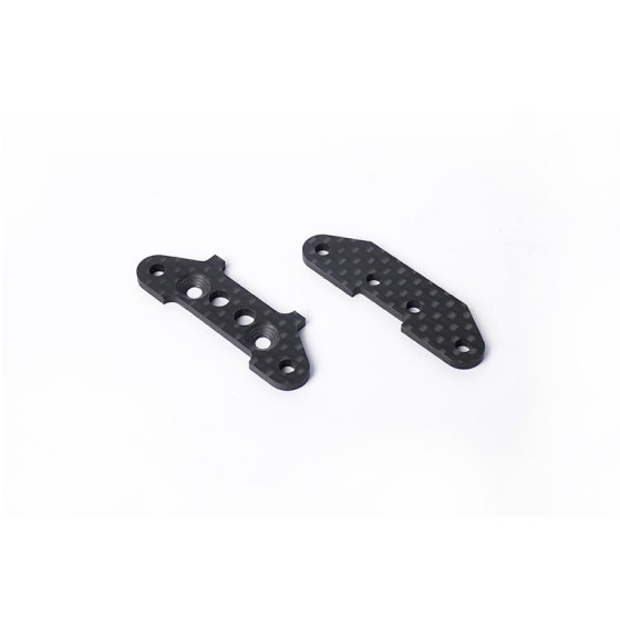 Koswork Kyosho Mid Optima 2022 Carbon Front & Rear Suspension Plate Set