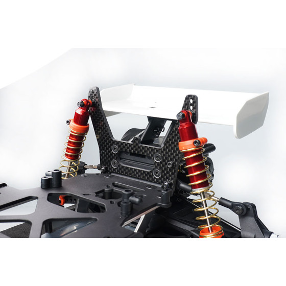 Koswork Kyosho Ultima & JJ Rear Carbon Shock Tower Shock Stay 3mm (w/balls)