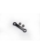 Koswork Kyosho Ultima & JJ Carbon Steering Link Plate Set (w/bearings)
