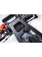 Koswork Kyosho Ultima & JJ Carbon Steering Link Plate Set (w/bearings)