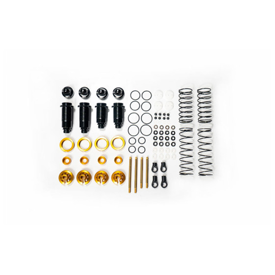 Koswork Tamiya 12mm Gold Big Bore Buggy Shock Set (F & R)