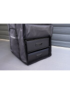 Koswork 1/8 One Large & Two Mid Drawer Side Buggy/Onroad Car Carrying Bag (Top Open Design)