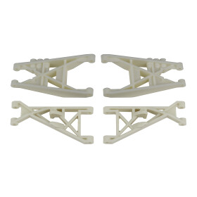 Team Associated RC10T Front and Rear Suspension Arms, white