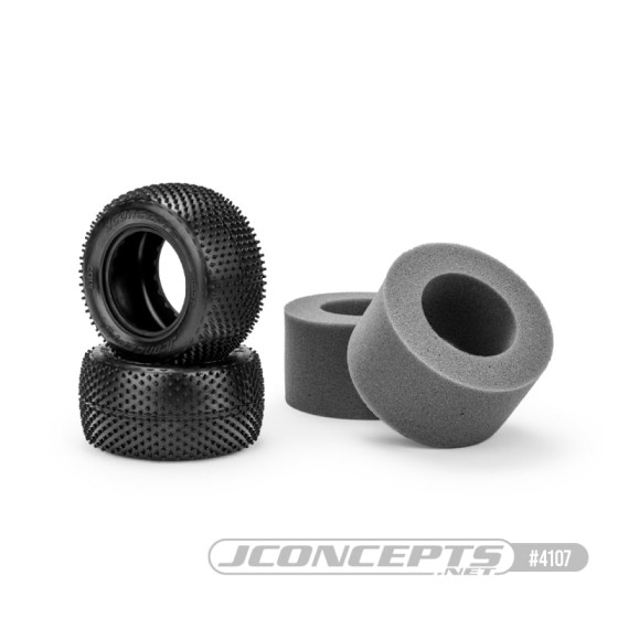 JConcepts Siren - pink compound (Fits 2.2 stadium truck wheel) (OEFMAV)